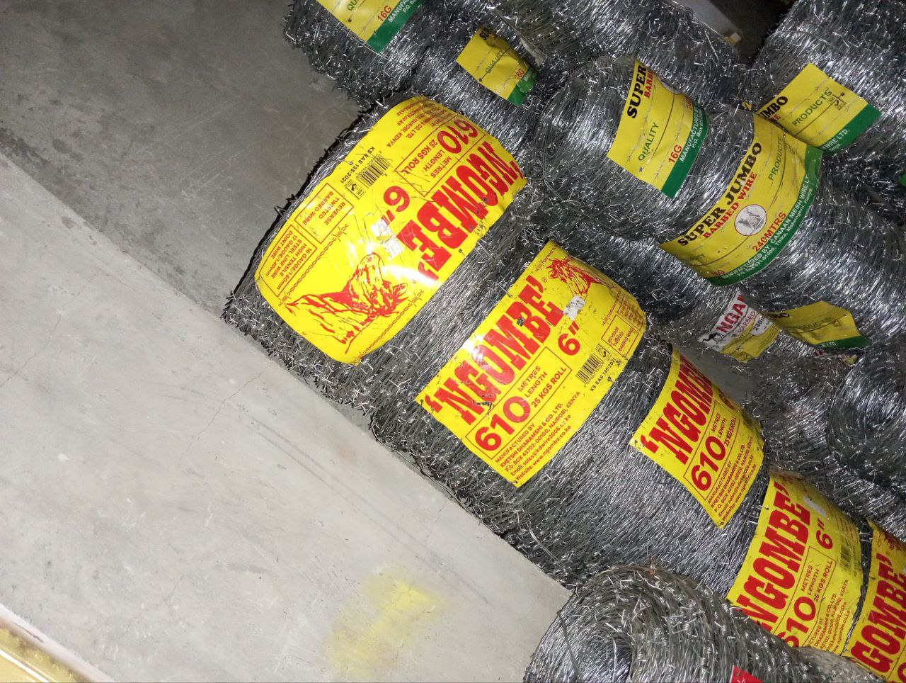 Ng'ombe Barbed Wire – 610m (25kg)